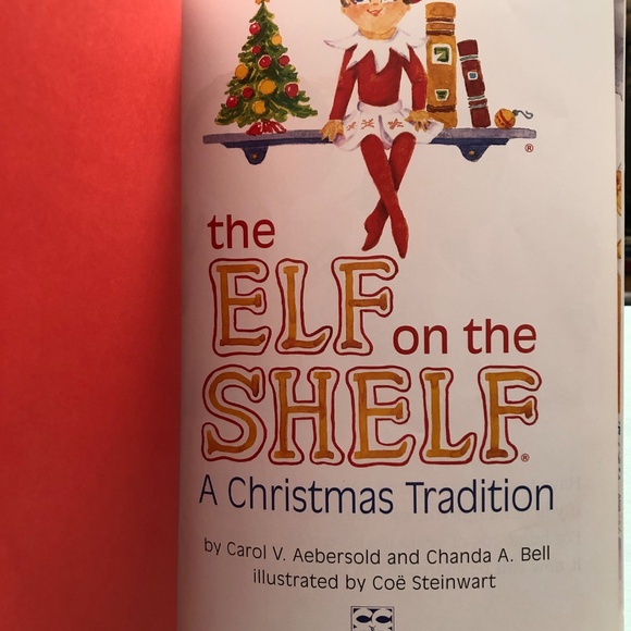 Elf on the Shelf Girl Blue Eyed by Carol V Aebersold and Chandra A. Bell - Picture 3 of 8
